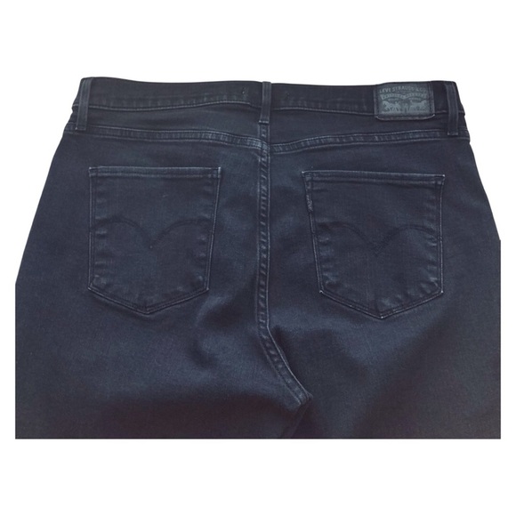 Levi’s 311 Shaping Skinny Jeans Women’s | Size 32 | Black | High Rise moto - Picture 5 of 13